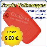 Funda de 3 botones para mandos Volkswagen