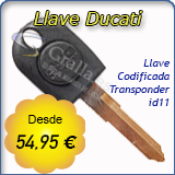 Llave Codificada Ducati