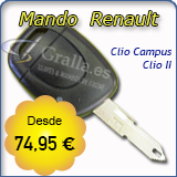 Llave con Mando Renault Clio